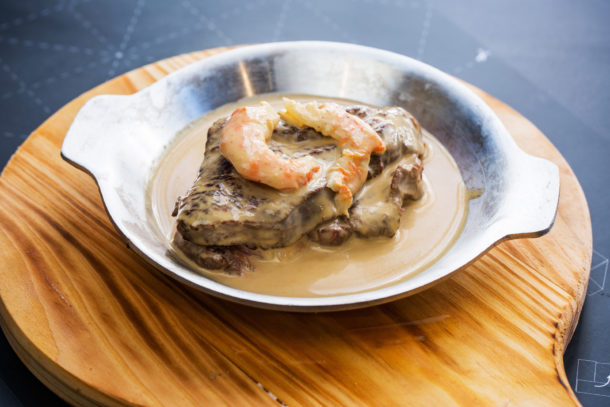 Bife marisqueira